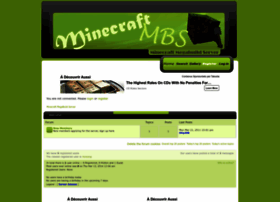 Minecraftmbs.forumotion.com thumbnail