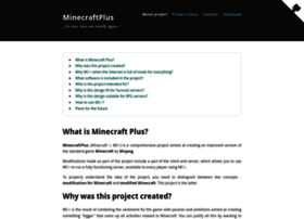 Minecraftplus.org thumbnail Minecraftplus.org thumbnail
