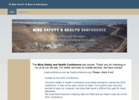 Minesafetyconference.org thumbnail