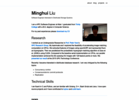 Minghuiliu.com thumbnail