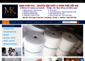 Minhkhoipvc.com thumbnail