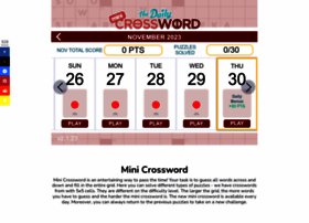 Mini-crossword.com thumbnail