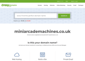 Miniarcademachines.co.uk thumbnail