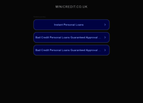 Minicredit.co.uk thumbnail