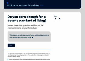 Minimumincome.org.uk thumbnail