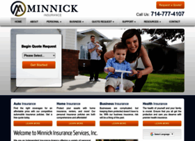 Minnickinsurance.com thumbnail