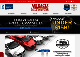 Miraclemilemotors.com thumbnail
