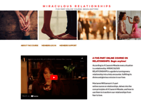 Miraculousrelationshipscourse.com thumbnail