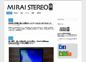 Mirai-stereo.net thumbnail