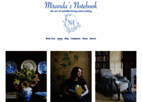 Mirandasnotebook.com thumbnail