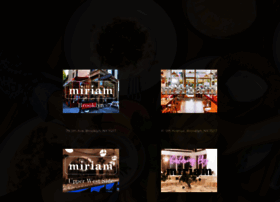 Miriamrestaurant.com thumbnail