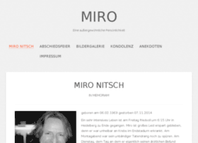 Miro-nitsch.de thumbnail Miro-nitsch.de thumbnail