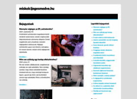 Miskolcijegesmedve.hu thumbnail