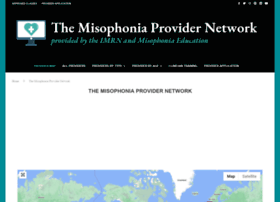 Misophoniaproviders.com thumbnail