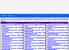 Missiongovtexam.com thumbnail