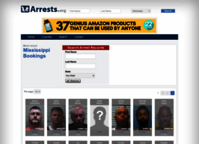 Mississippi.arrests.org thumbnail