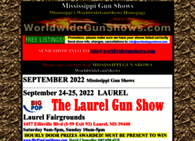 Mississippigunshows.com thumbnail