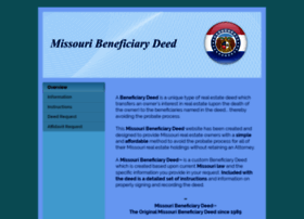 Missouribeneficiarydeed.com thumbnail