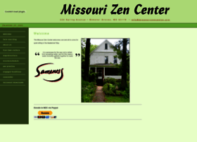 Missourizencenter.org thumbnail