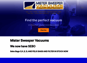Mistersweepervacuums.com thumbnail