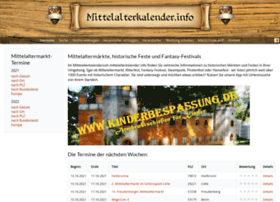 Mittelalterkalender.info thumbnail