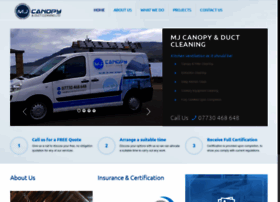 Mjcanopyandductcleaning.com thumbnail