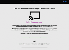 Mkchromecast.com thumbnail