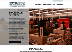 weyco warehouse sale