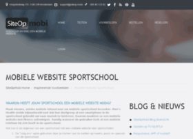Mobiele-website-sportschool.nl thumbnail