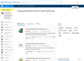 Mobile-phone-video.software.informer.com thumbnail