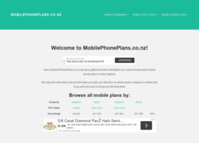 Mobilephoneplans.co.nz thumbnail