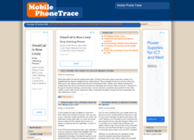 Mobilephonetrace.com thumbnail