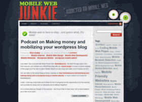 Mobilewebjunkie.com thumbnail