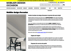Mobilier-design-occasion.fr thumbnail