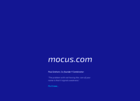 Mocus.com thumbnail