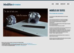 Modele-texte.fr thumbnail