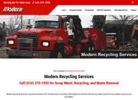 Modernrecyclingservices.com thumbnail