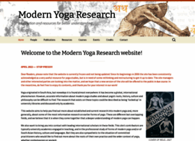 Modernyogaresearch.org thumbnail