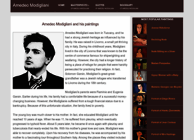 Modigliani.org thumbnail