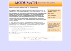 Modumath.org thumbnail