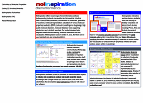 Molinspiration.com thumbnail