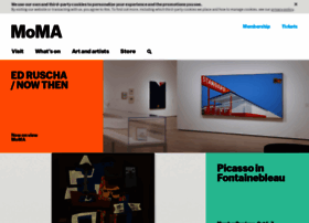 moma.org Website MoMA. Visit