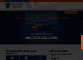 Monad.edu.in thumbnail