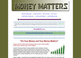 Moneymatters.org thumbnail