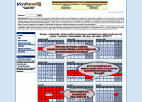 Monplanning Com At Wi Planning Des Reservations Disponibilites Gratuit Monplanning Com