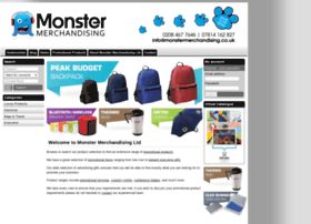 Monstermerchandising.co.uk thumbnail