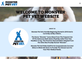 Monsterpetvet.com thumbnail