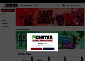 Monstersmokeoutlet.com thumbnail