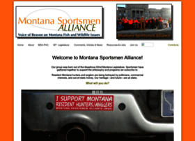 Montanasportsmenalliance.com thumbnail