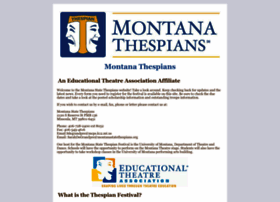 Montanastatethespians.org thumbnail